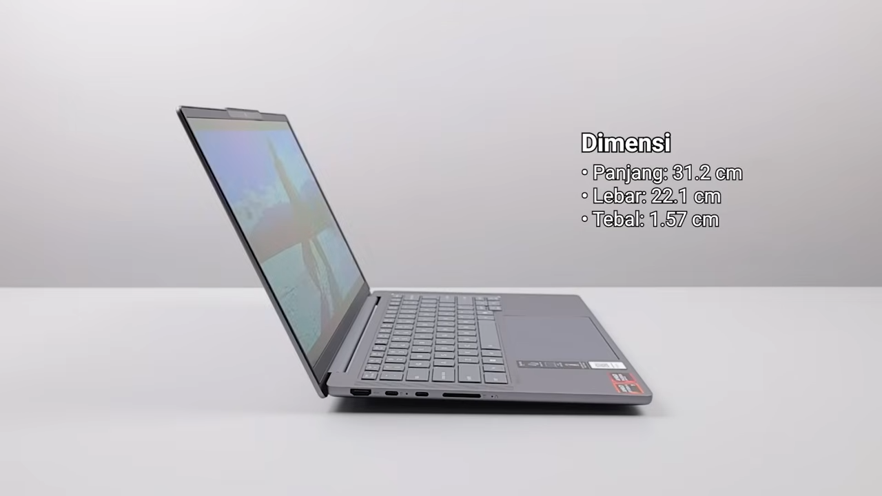 Review Lenovo IdeaPad Pro 5a (14AGP11): Desain Makin Mewah, Bodi Kokoh, Performa Mantap! 3 Lenovo IdeaPad Pro 5a 14AGP11 10