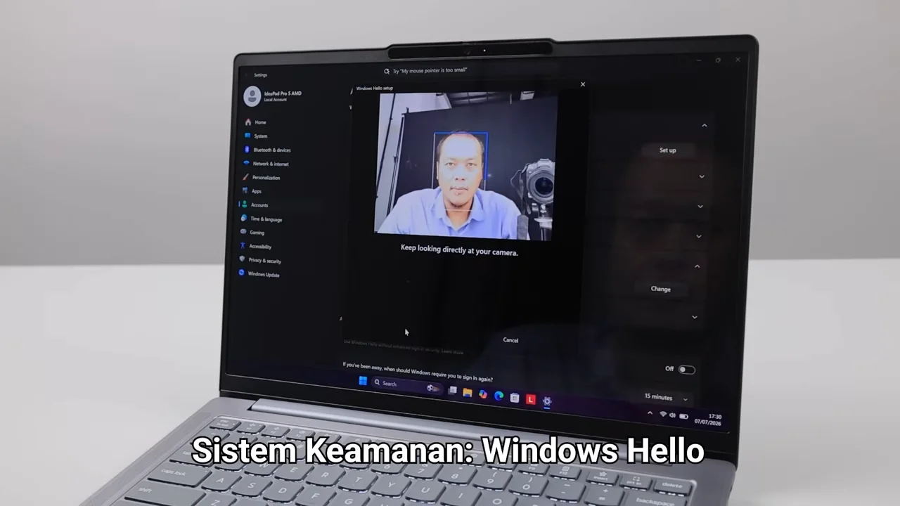 Review Lenovo IdeaPad Pro 5a (14AGP11): Desain Makin Mewah, Bodi Kokoh, Performa Mantap! 12 Lenovo IdeaPad Pro 5a 14AGP11 19