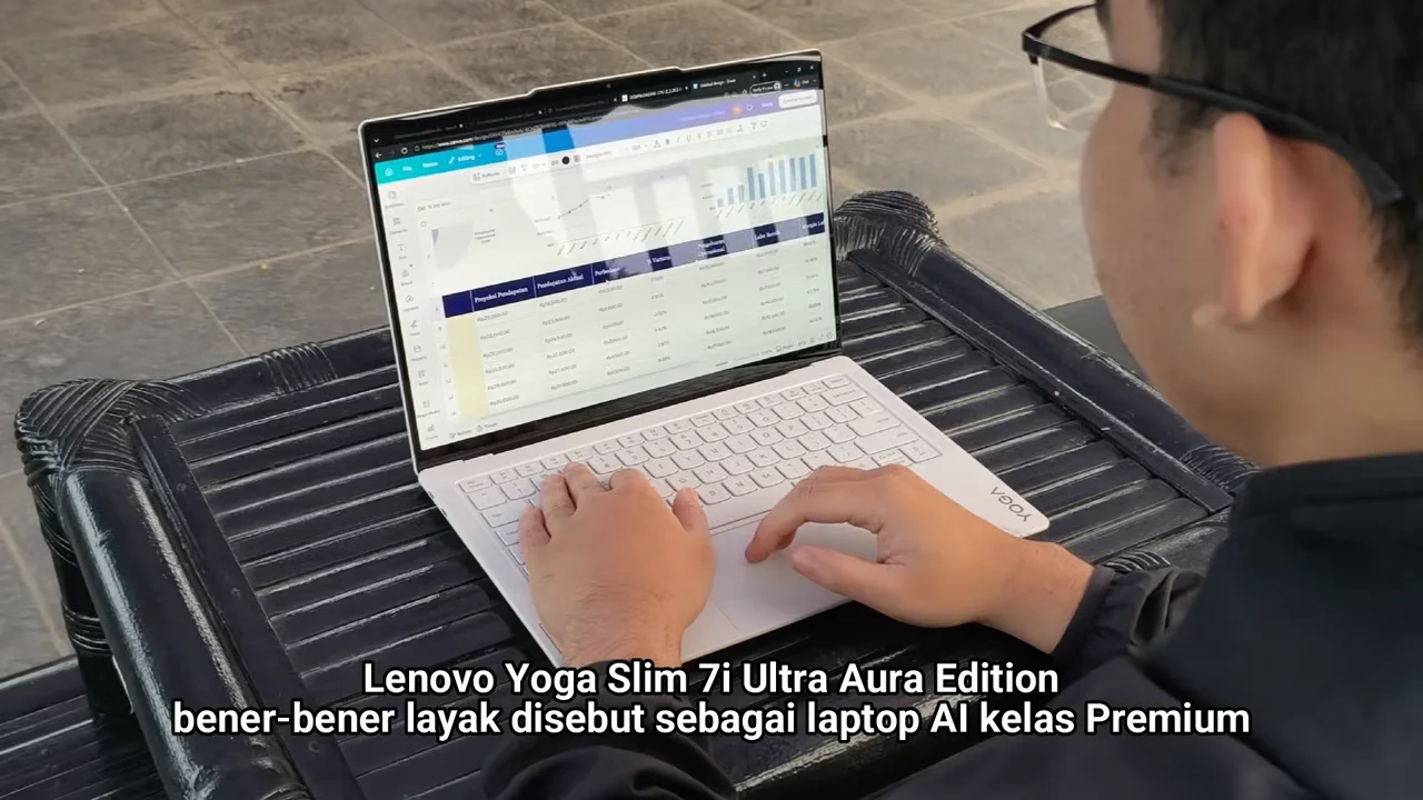 Review Lenovo Yoga Slim 7i Ultra Aura Edition (14IPH11): Laptop Mewah Idaman Kami! 40 Lenovo Yoga Slim 7i Ultra Aura Edition 2