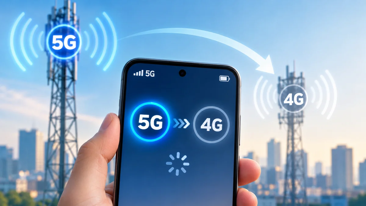 Kenapa 5G Kadang Turun ke 4G