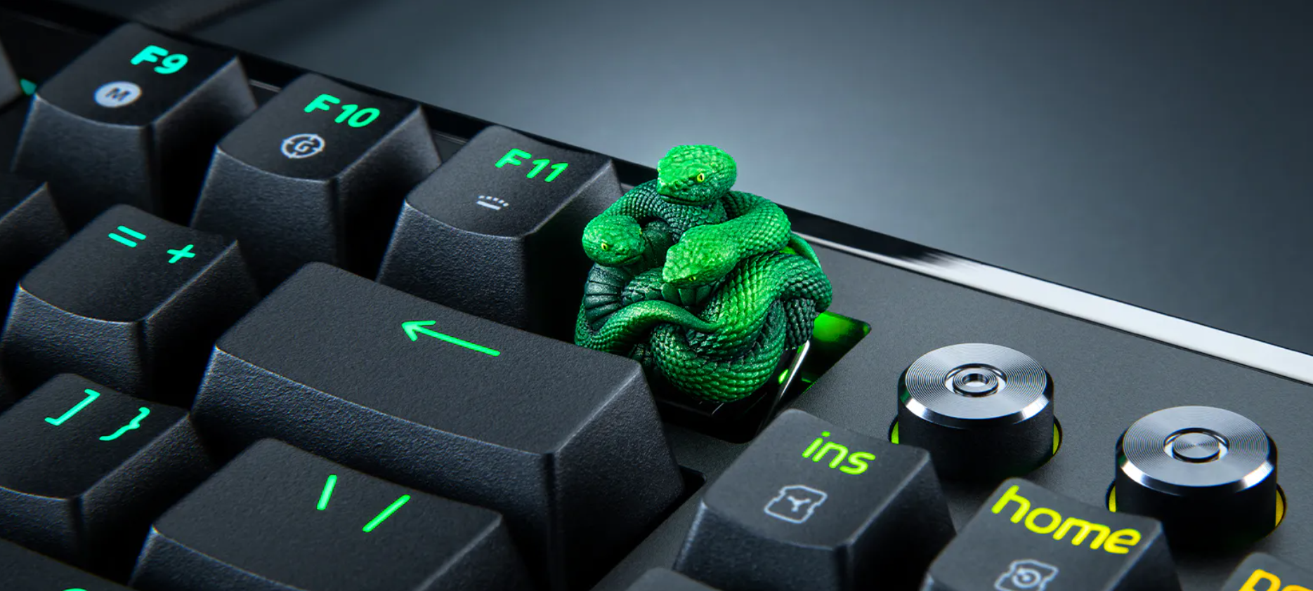 Razer Luncurkan Artisan Keycap Limited Edition Berbentuk Ular Berkepala Tiga 5 7853f0e30e790de727d4496122310b67