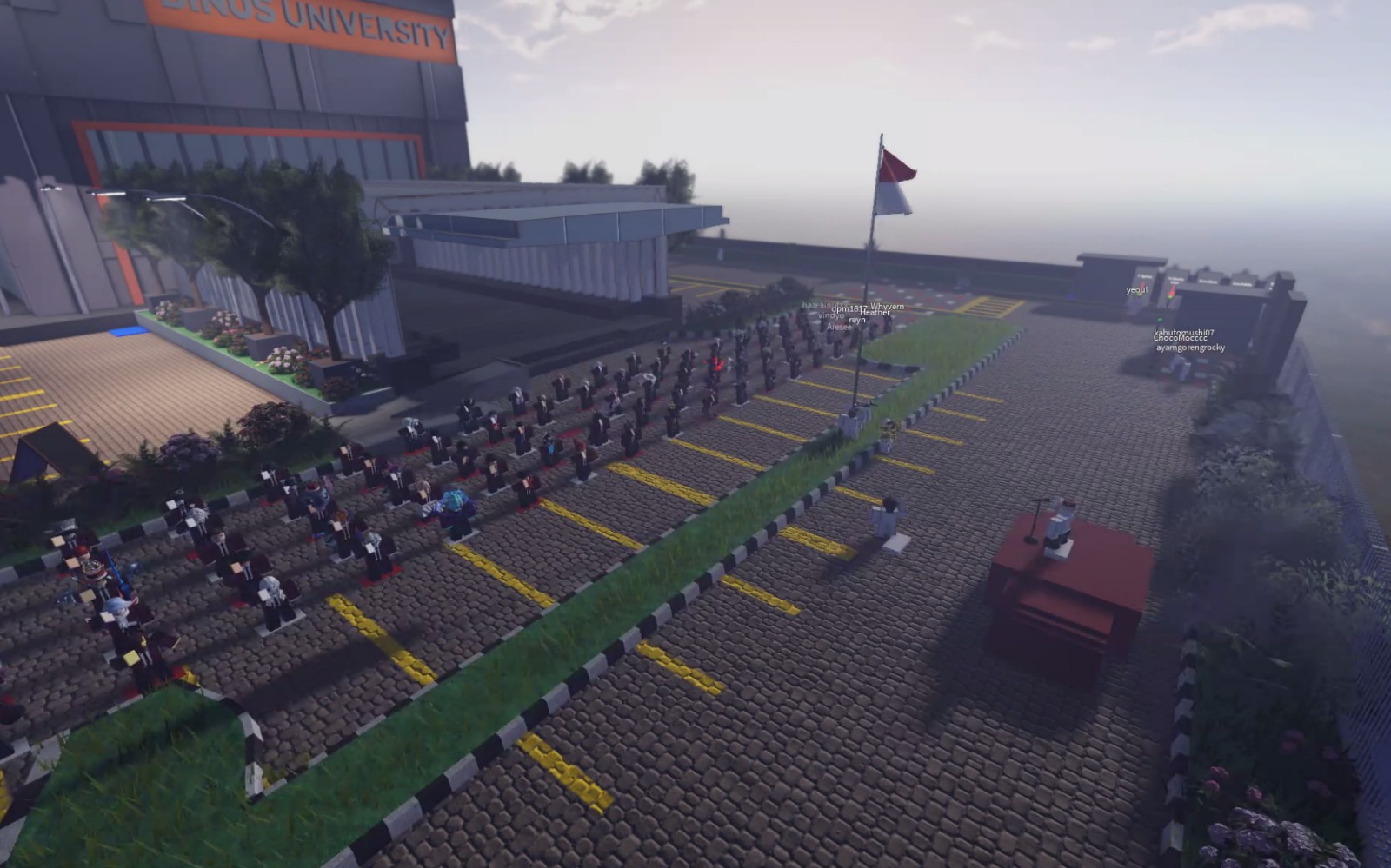 BINUS University Gelar Upacara 17 Agustus Secara Virtual di Roblox 38 8668fbba84465c25ff1d52072fde3021