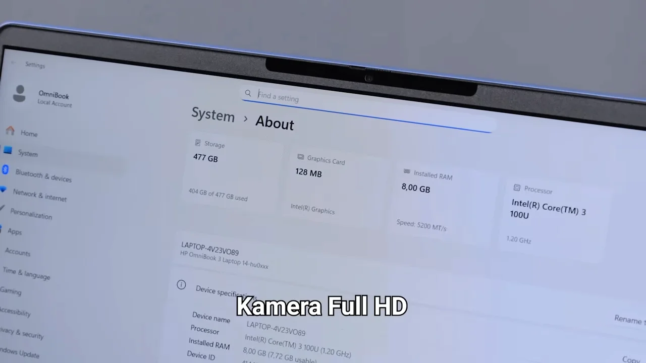 Review HP Omnibook 3 14-hu0115TU: Laptop yang Cocok Buat Pelajar, Mahasiswa dan Pekerja Kantoran 5 HP Omnibook 3 11