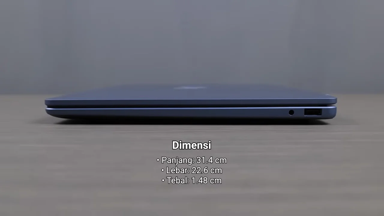 Review HP Omnibook 3 14-hu0115TU: Laptop yang Cocok Buat Pelajar, Mahasiswa dan Pekerja Kantoran 2 HP Omnibook 3 8