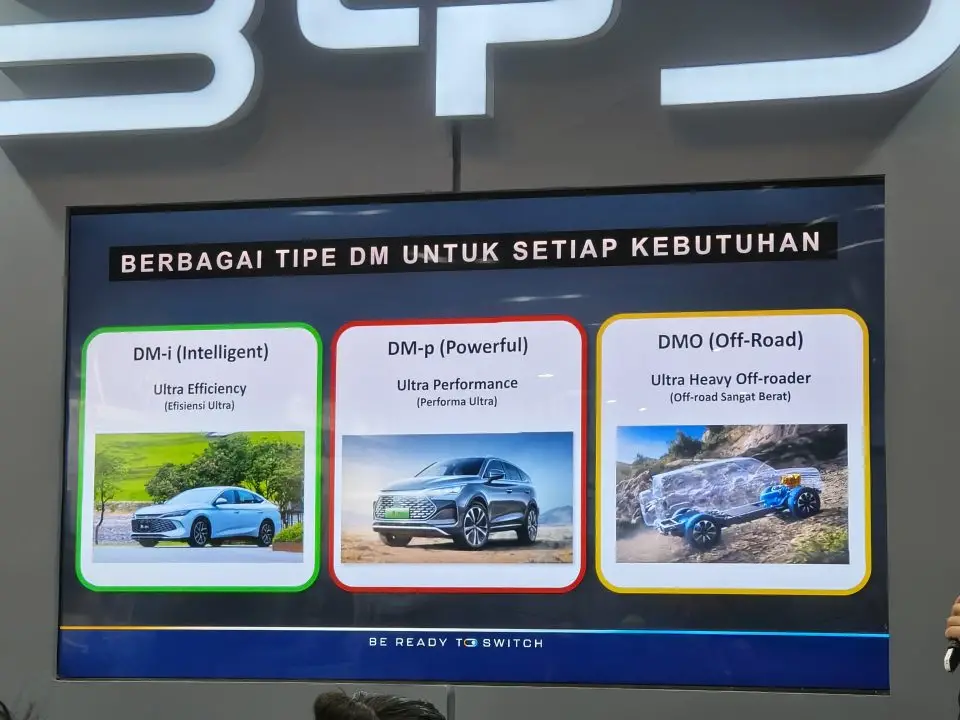 BYD Jelaskan Cara Kerja Teknologi Dual Mode di M6 DM, Motor Listrik Jadi Penggerak Utama 2 BYD M6 DM Dual Mode