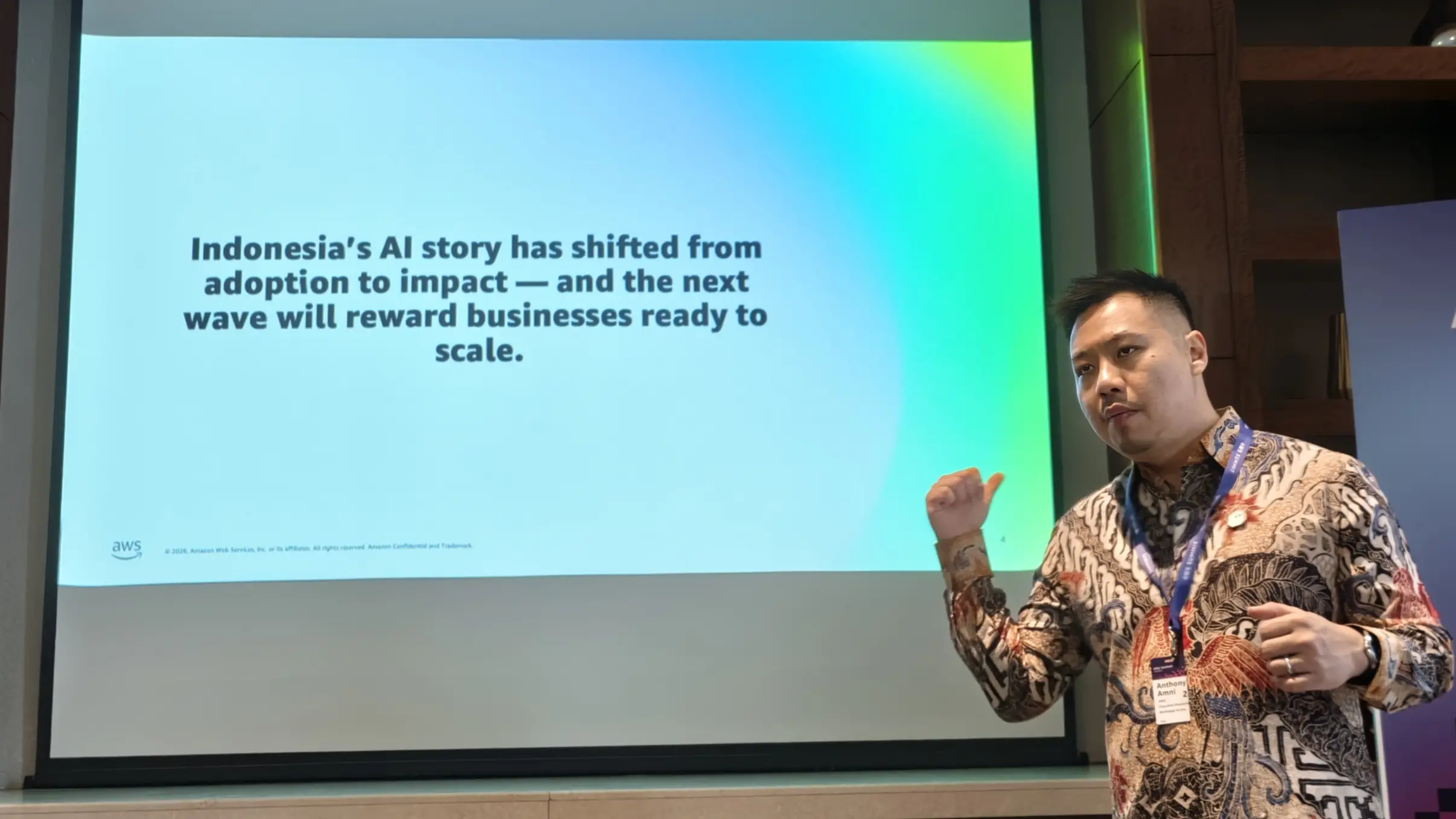 AWS Unlocking Indonesia’s AI Potential 2026: Melihat Potensi Adopsi AI di Indonesia 5 IMG 20260806 210654 1