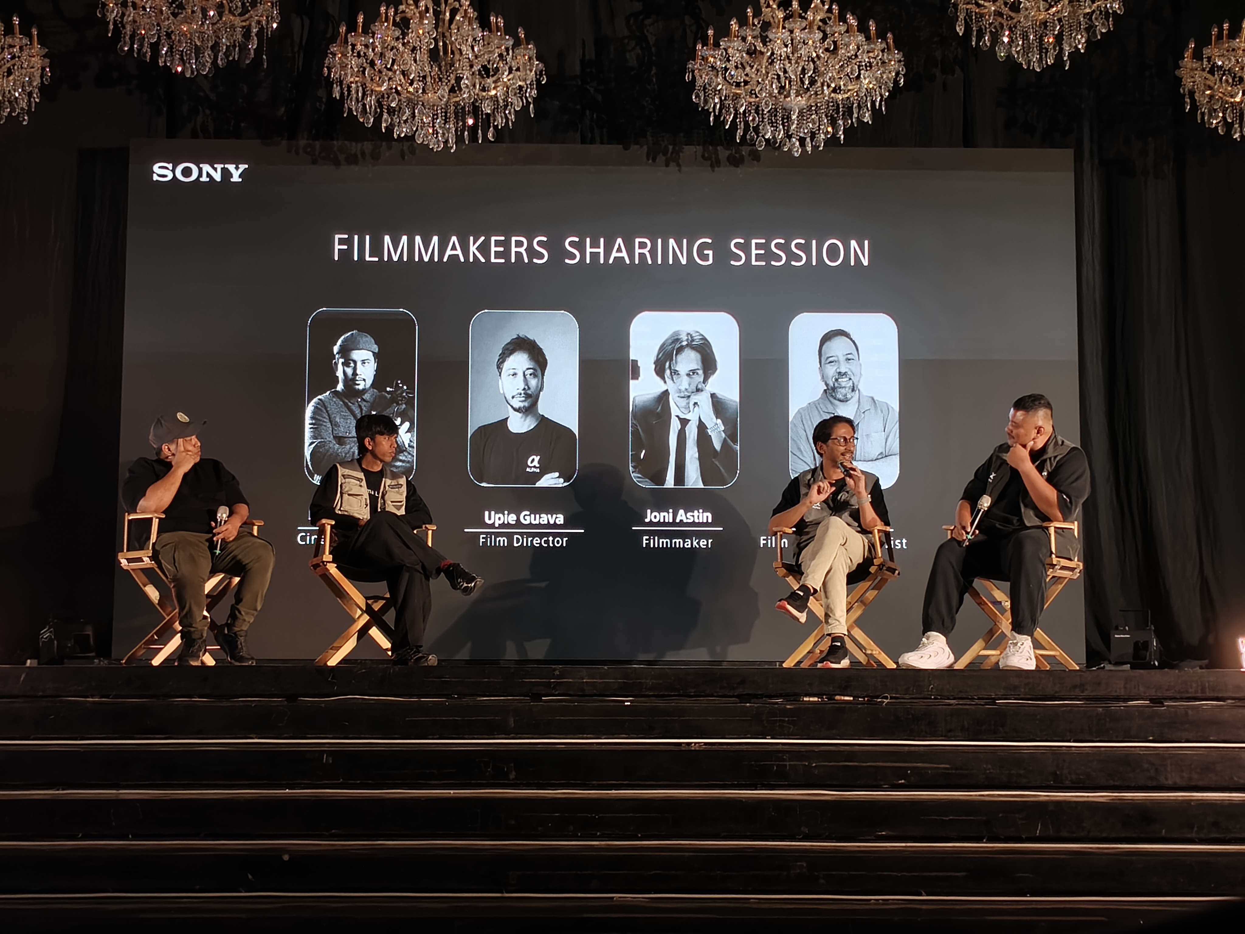 Melihat Workflow Sony FX5, dari Pengambilan Gambar hingga Proses Edit 5 Sharing session Sony FX5