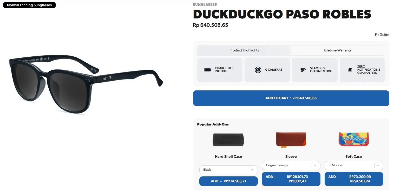 DuckDuckGo Rilis Kacamata, Tak Perlu Diisi Daya dan Privasi Terjaga 8 duckduckGo kacamata