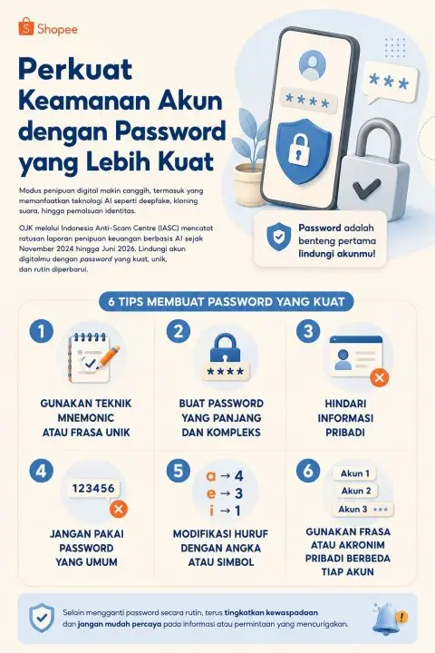 Banyak Penipuan Digital Berawal dari Password Lemah, Saatnya Ganti Password 2 WhatsApp Image 2026 08 12 at 6.22.06 PM