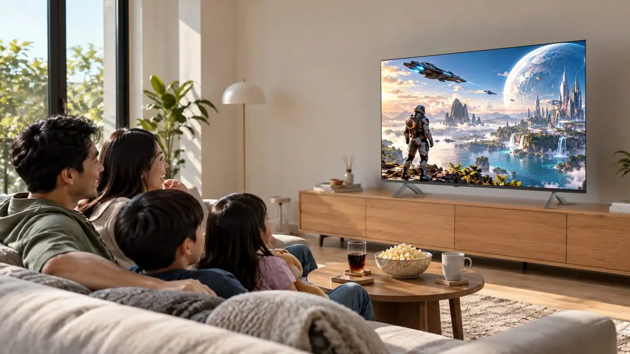 Sharp Rilis Dua TV 4K Baru, Bawa Panel QLED hingga Fitur Azan Reminder 2 Sharp 4K Google TV JJ5000I