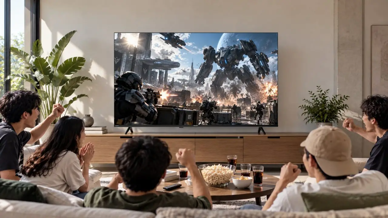 Sharp Rilis Dua TV 4K Baru, Bawa Panel QLED hingga Fitur Azan Reminder 1 Sharp 4K QLED TV JL5500I