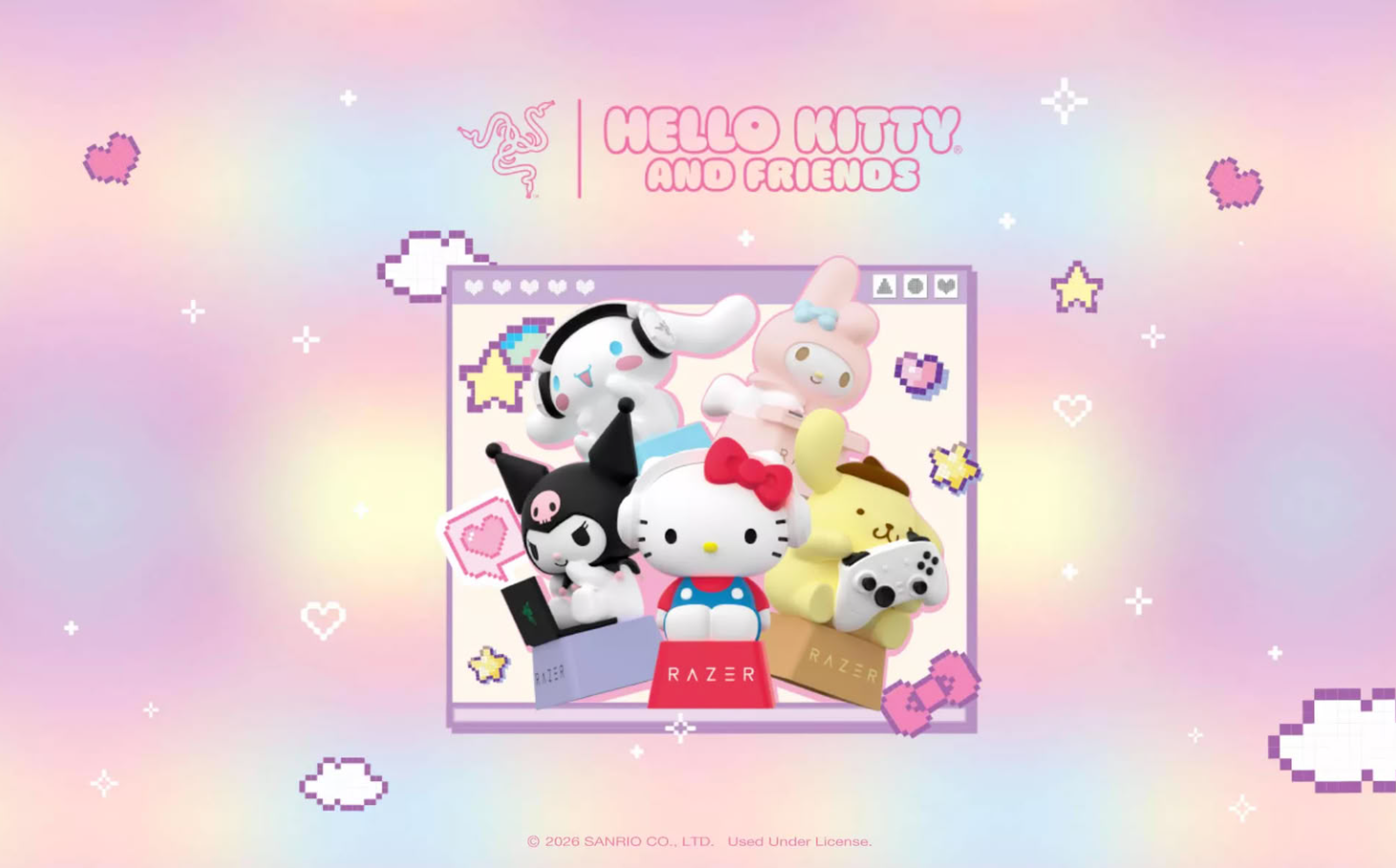 Razer Rangkul Fans Hello Kitty & Friends Lewat Keycaps Blind Box 2 87c21d212aa9f447e9a2a87d459f58b1