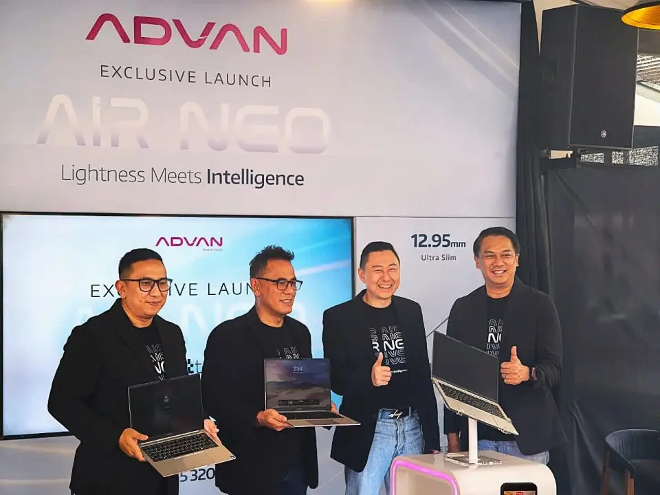ADVAN AIR NEO Resmi Meluncur, Bobot 0,99 Kg , Pakai Intel Core Series 3 Wildcat Lake 1 Advan Air Neo
