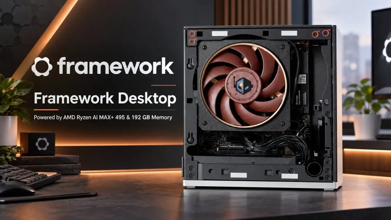 Framework Bikin PC Desktop Kelas Dewa, RAM Sampai 384GB! 1 Framework Desktop PC