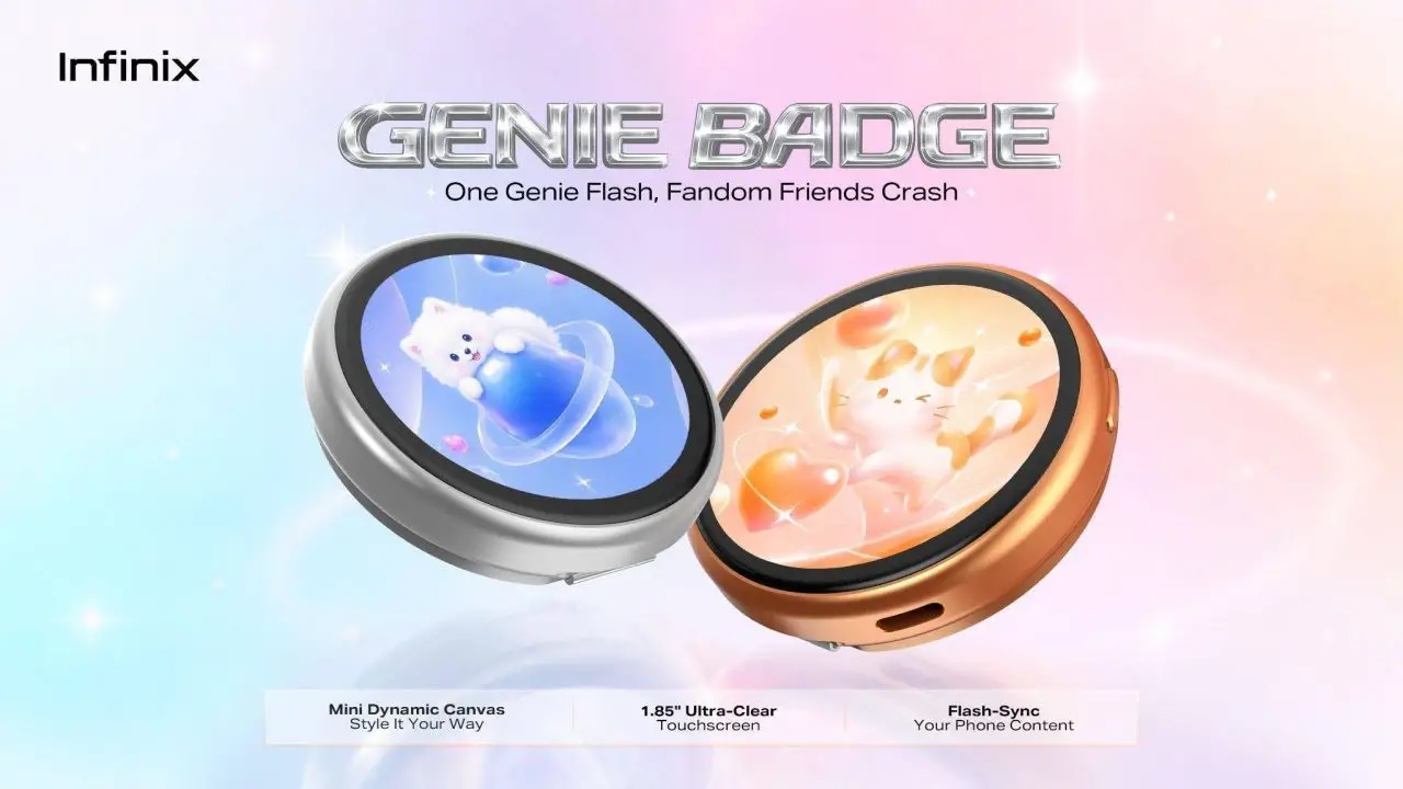 Dari Mini PC Hingga AI NAS, Infinix Perkenalkan Perangkat AIoT Baru 5 Infinix Genie Badge