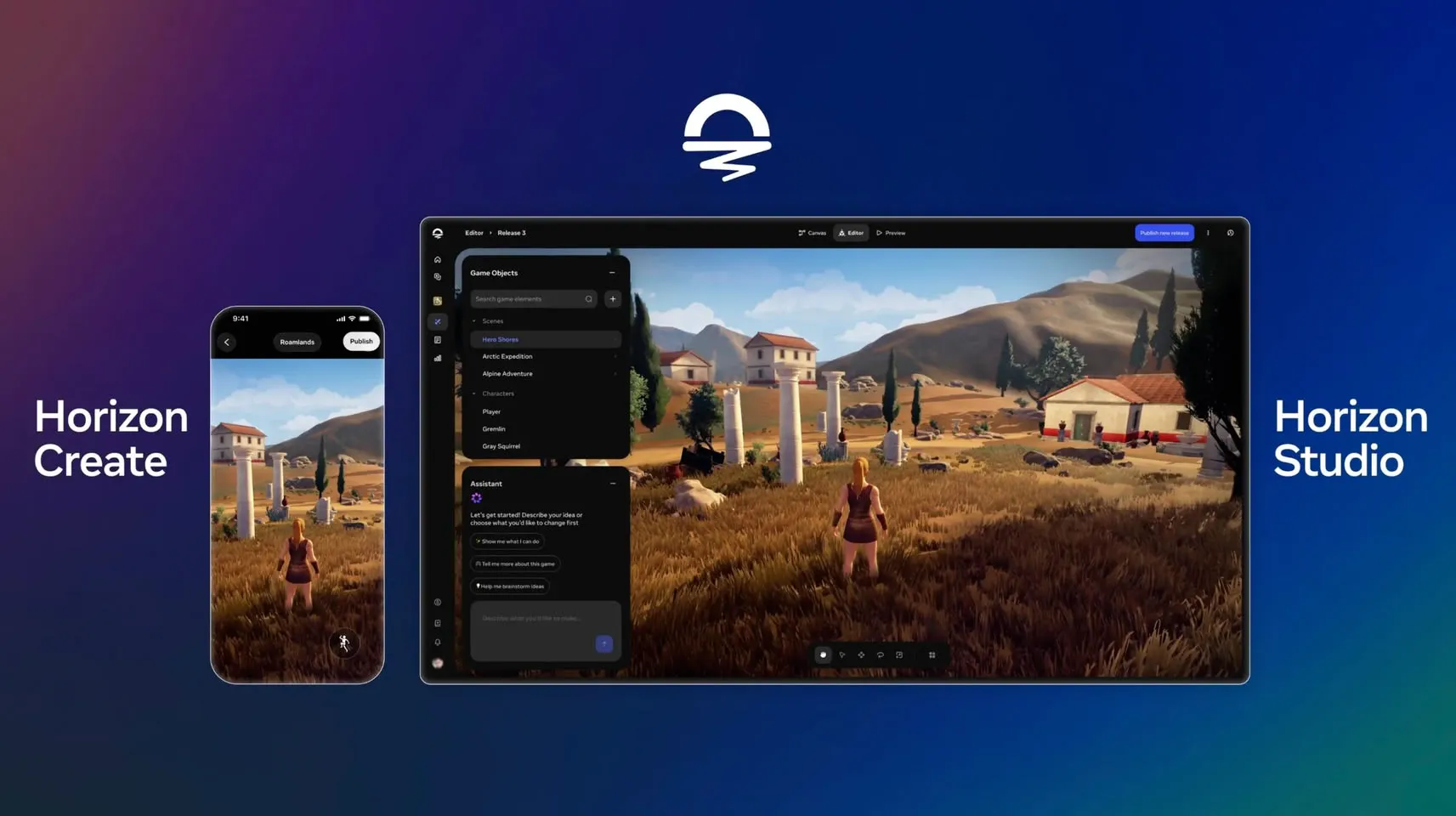 Meta Rilis Tool Buat Bikin Game Pakai AI di Horizon Worlds