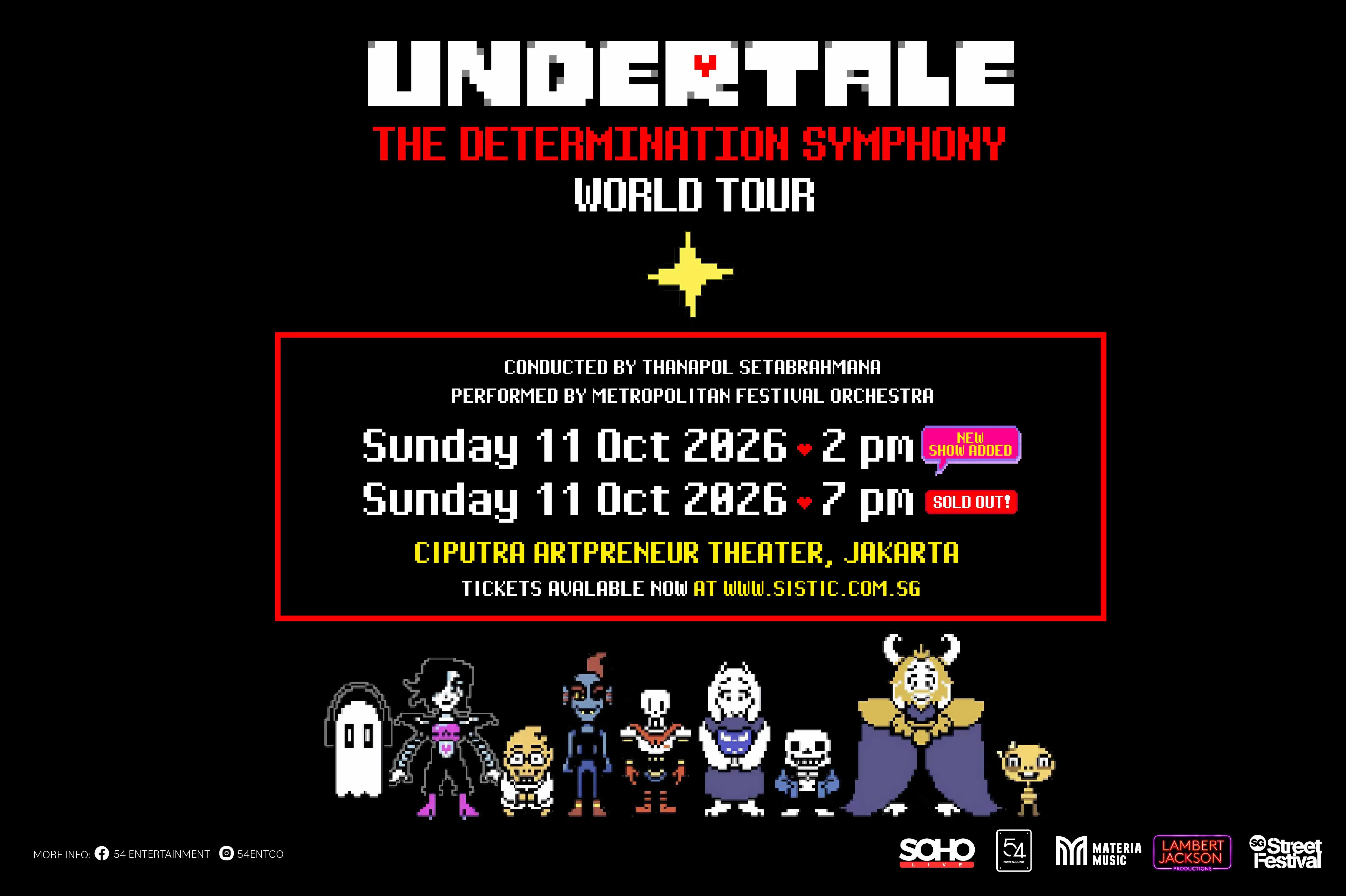UNDERTALE: The Determination Symphony Hadir di Jakarta Oktober Ini 5 Undertale