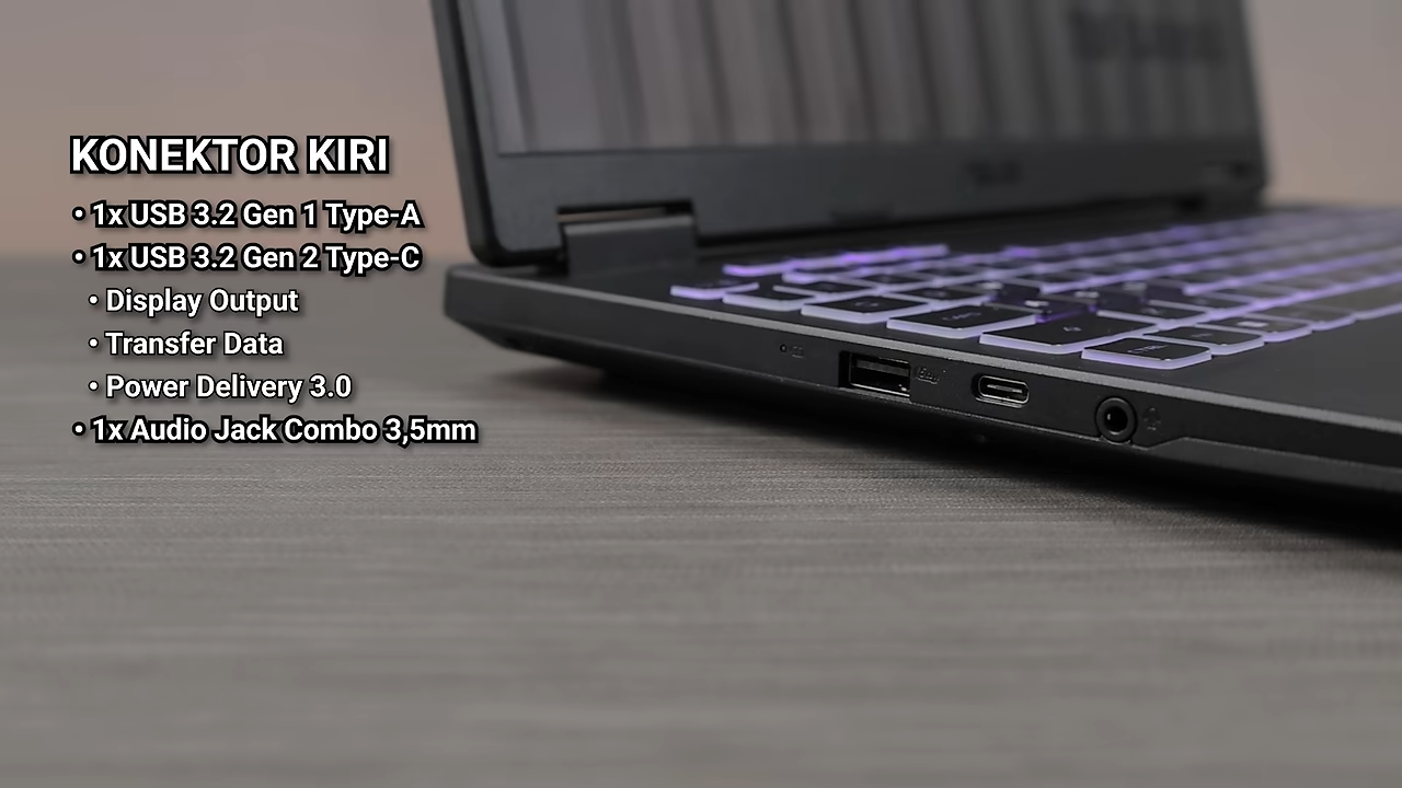 Review ASUS TUF Gaming 16 (FX610JH): Laptop Gaming Paling Worth It dari TUF? 7 ASUS TUF Gaming 16 FX610JH 12