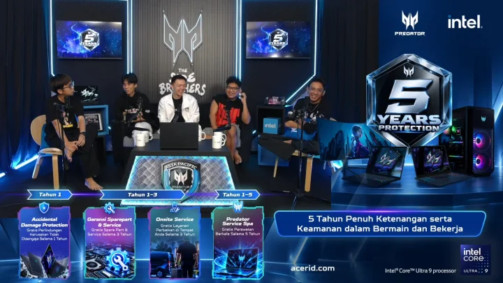 Acer Beri Perlindungan hingga 5 Tahun untuk Produk Predator 6 Acer 5 Year Protection