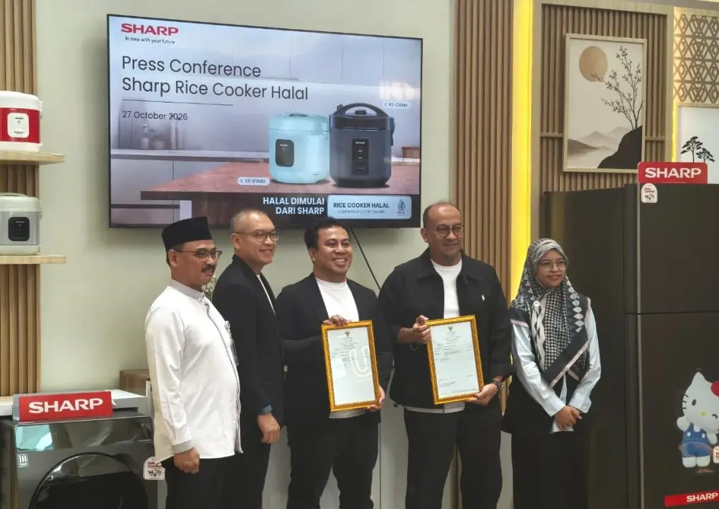 SHARP Hadirkan Rice Cooker Bersertifikat Halal Pertama di Indonesia 2 Sharp Rice Cooker Halal (3)