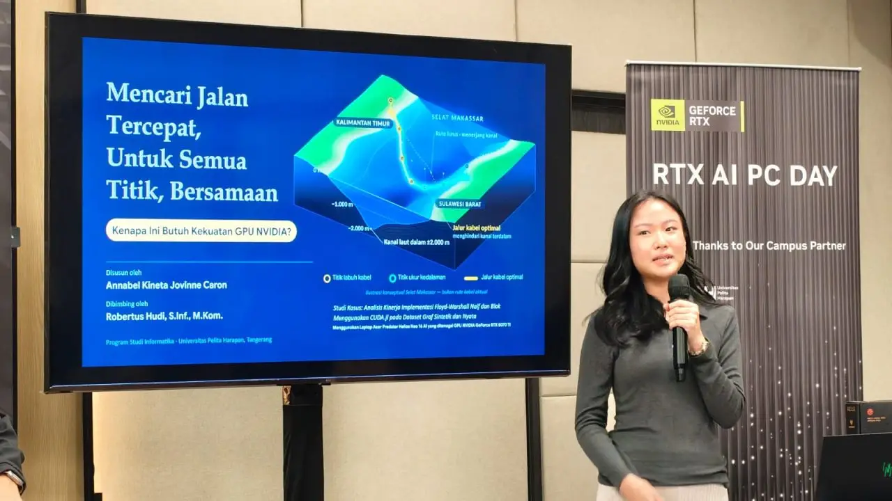 NVIDIA RTX AI PC Day di UPH: Mahasiswa Buktikan Kemampuan GPU RTX untuk Riset AI 3 NVIDIA