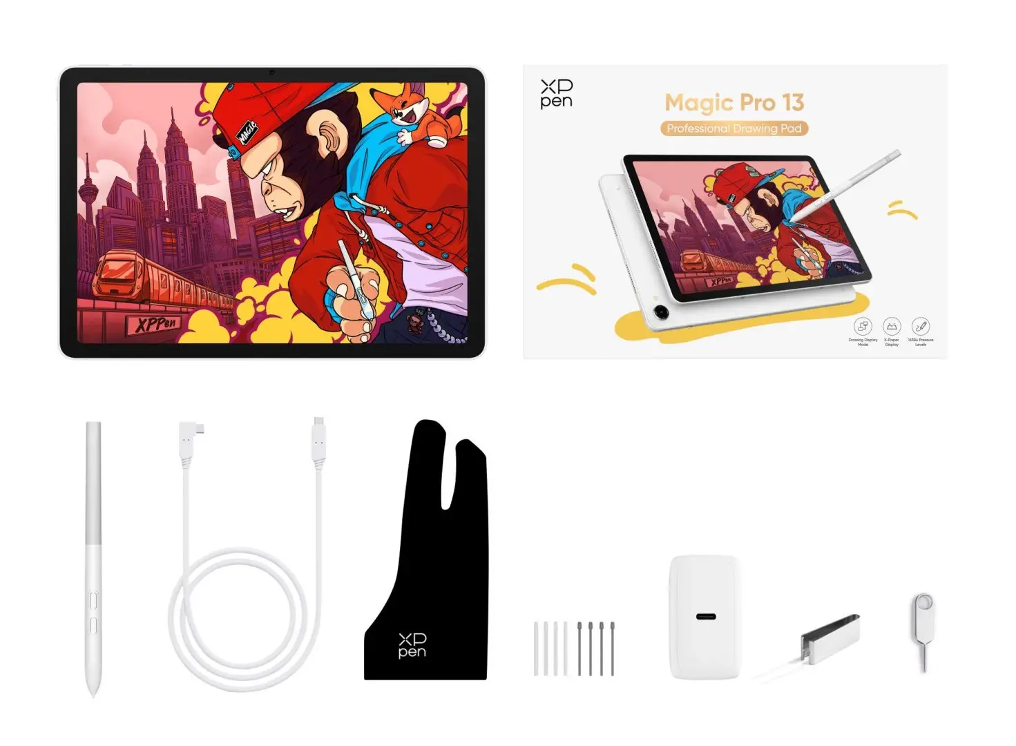Tablet Gambar XPPen Magic Pro 13 Dikenalkan dengan OS Android 16 2 XPPen Magic Pro 13 drawing tablet launches with Android 16 doubles as external PC monitor b
